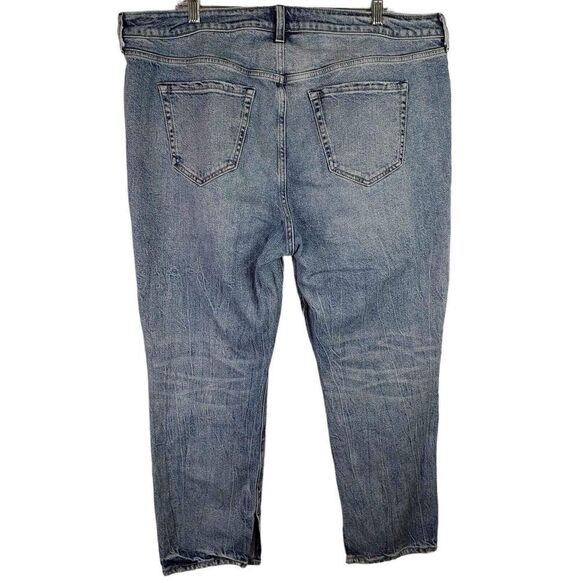 Torrid Jeans Women's Plus Size 18R Light Wash Denim High-Rise Straight Leg - Picture 3 of 11